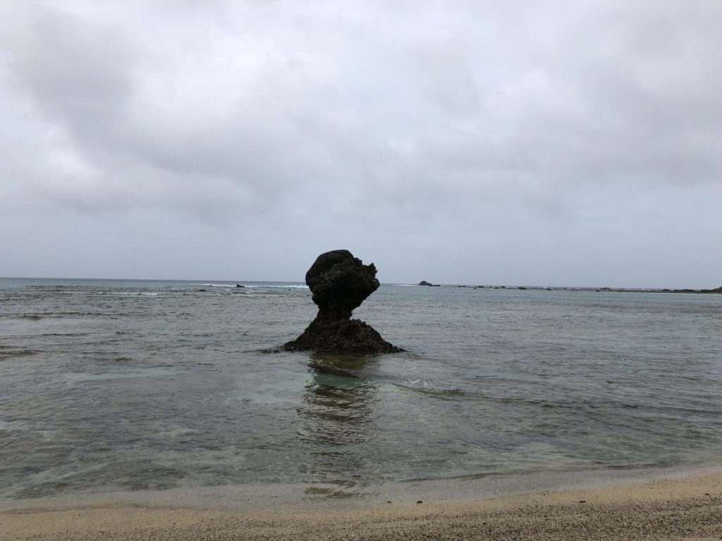 奄美大島の土盛海岸